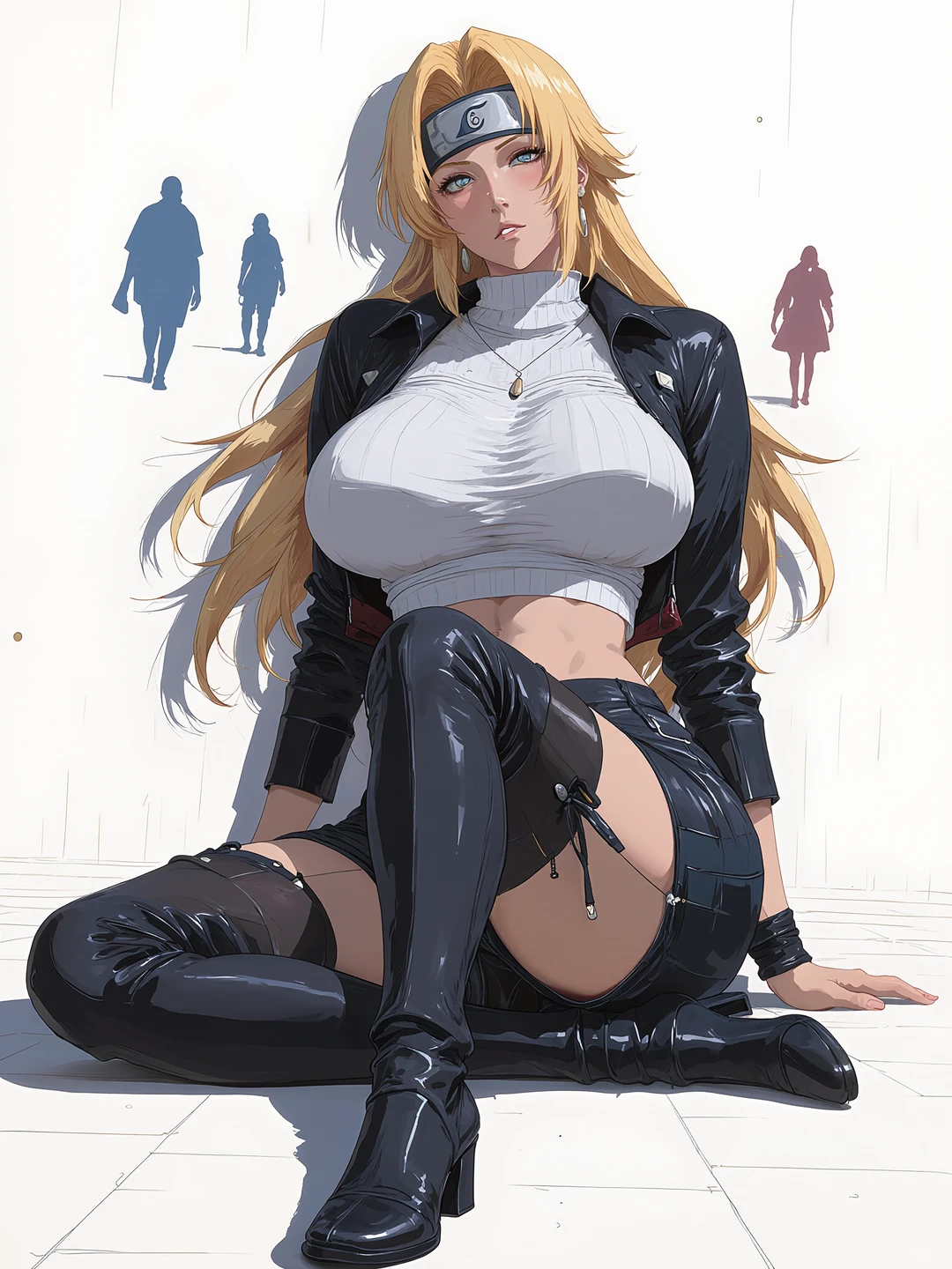 谁家妹子这么辣啊！纲手-不一样的穿搭