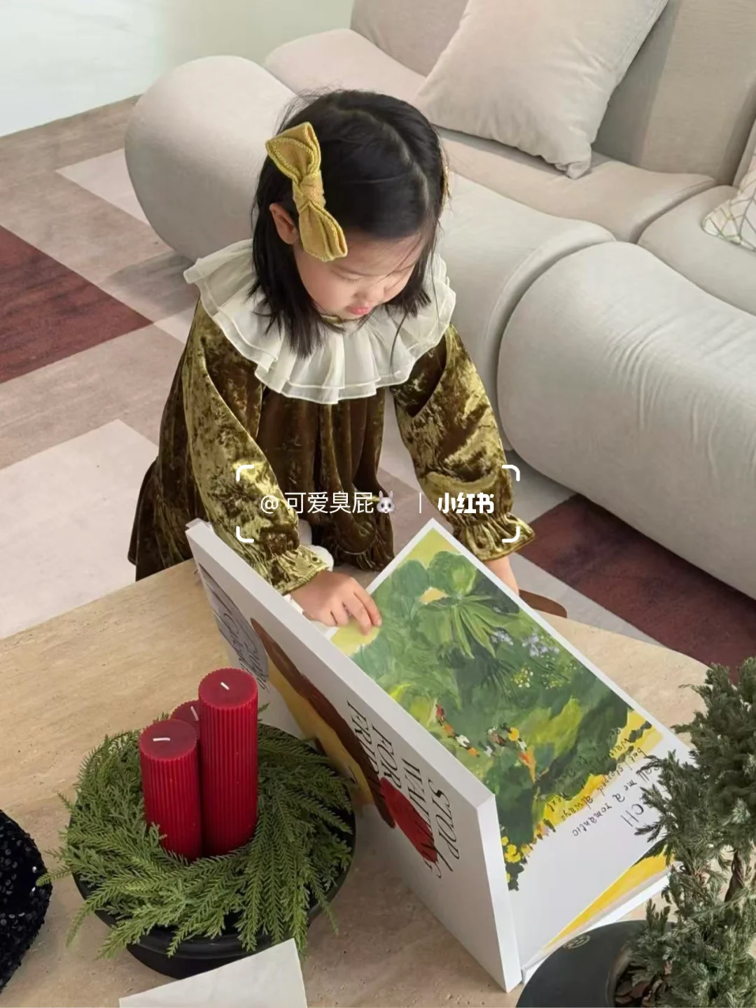 抢到了小裙子，太好看了叭～