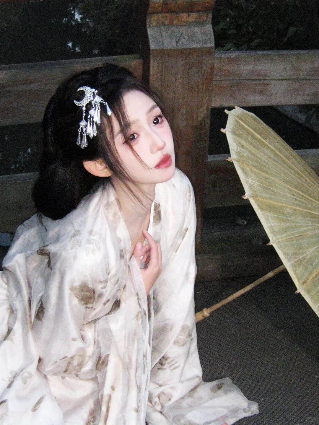 关键🍃破碎感拉满的汉服