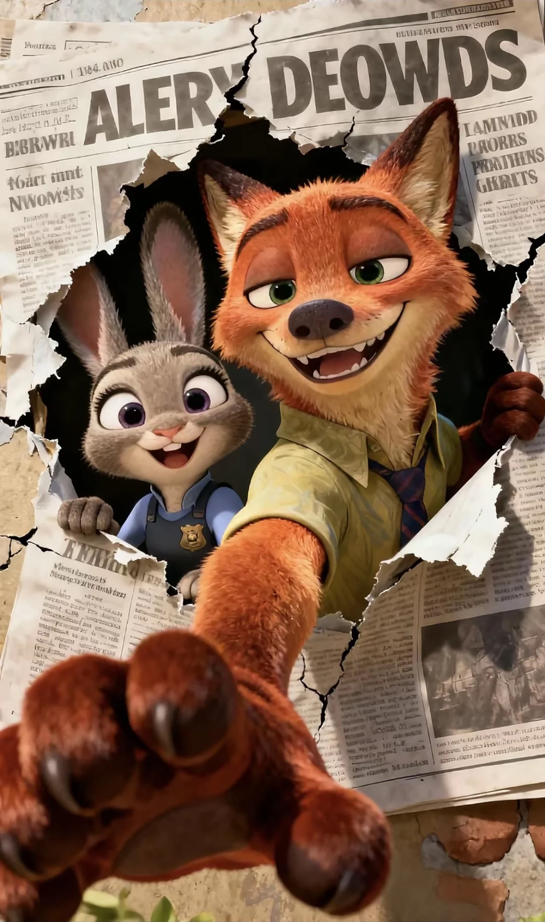 “狐尼克狐尼克，你被捕了”