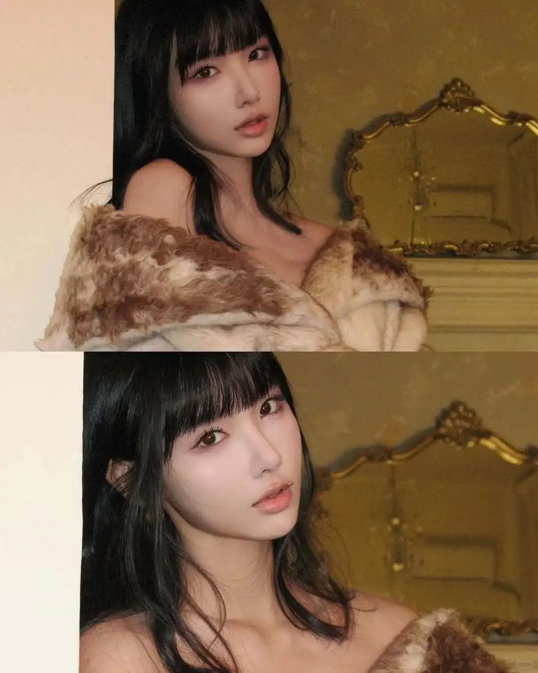 凹凸有致，曲线优美