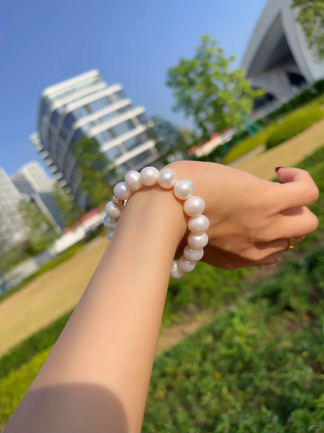 真珍珠手链138💰｜✨天然高级白🤍