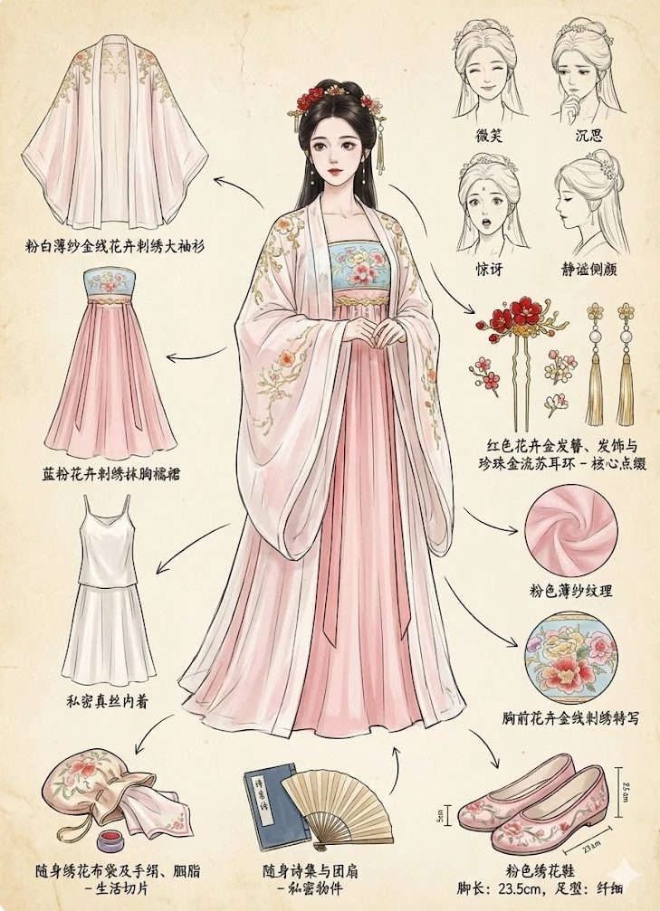 云想衣裳花想容，古风妹子第三弹~