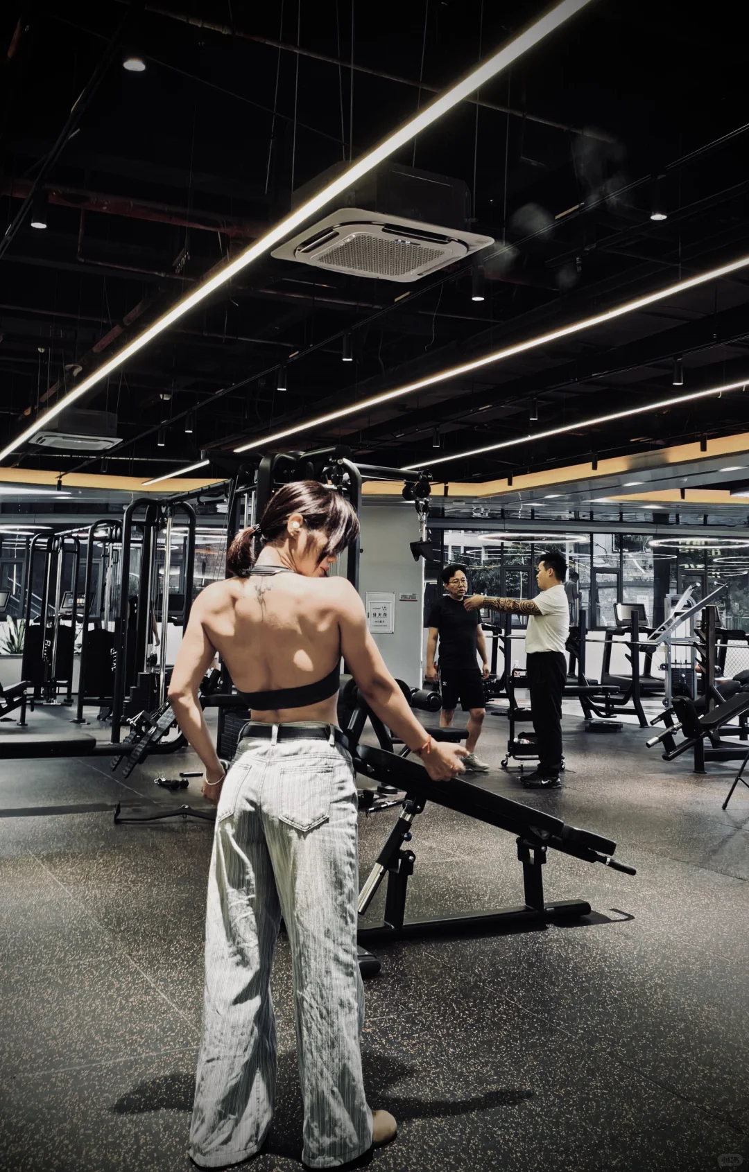 谁能拒绝一个健身的女生呢？