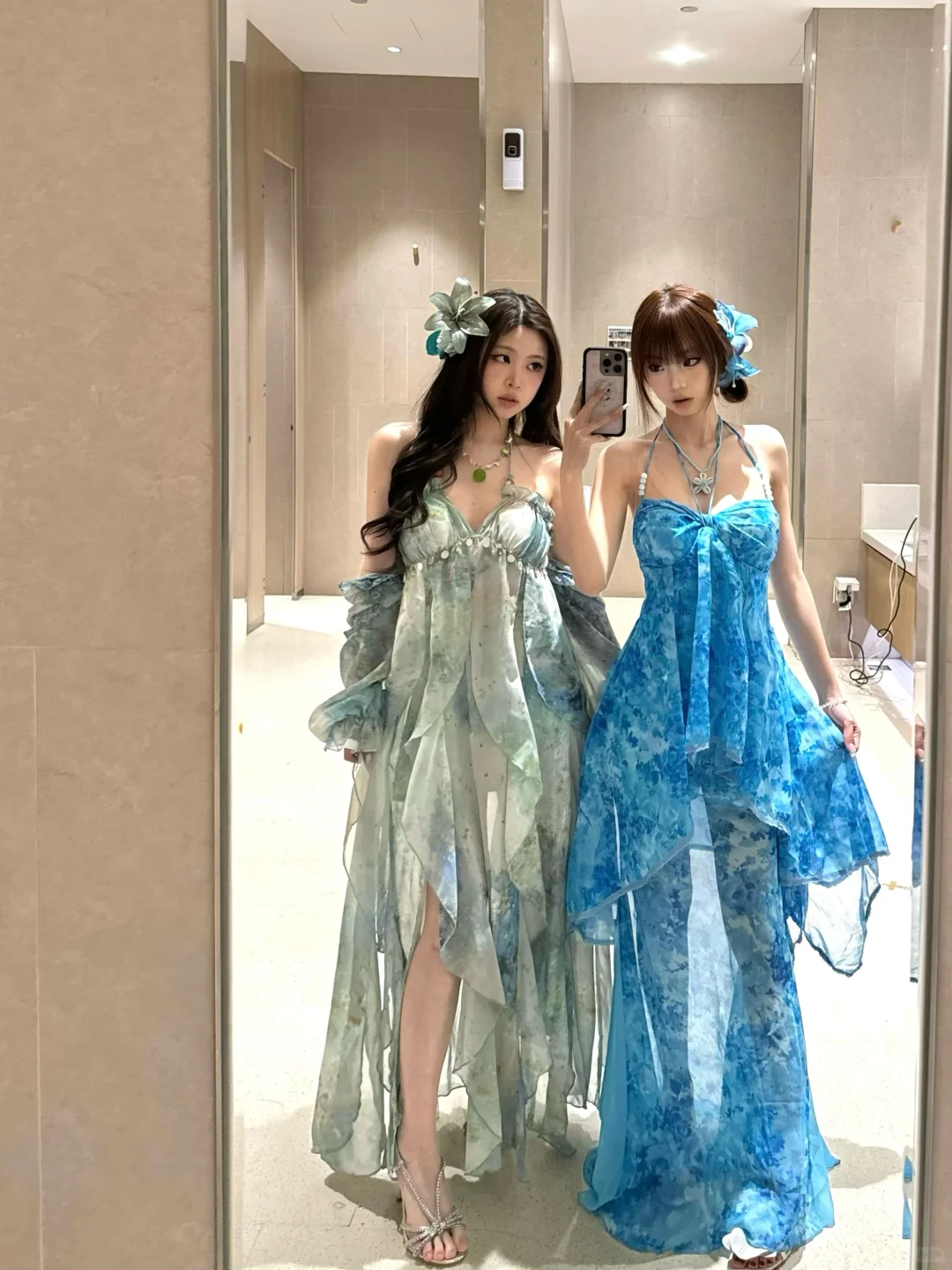 回顾一下夏季的海岛风穿搭🏝️