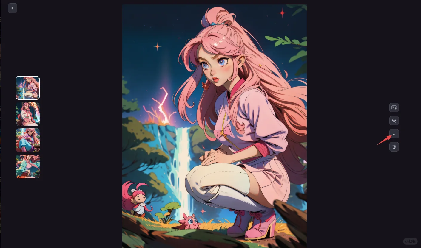 国漫女神 “破壁” 来袭！AI 绘画壁纸解锁