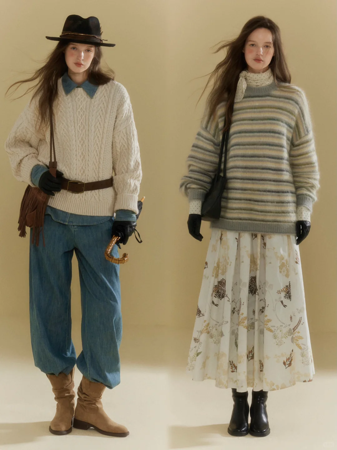 穿搭灵感：法式复古文艺知识分子风