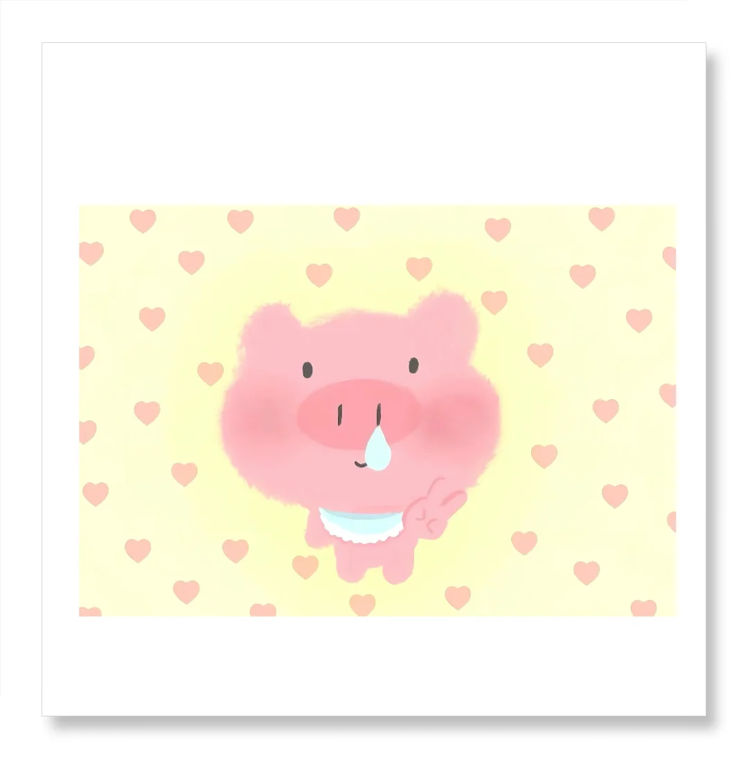 平板壁纸分享🎀小猪比耶