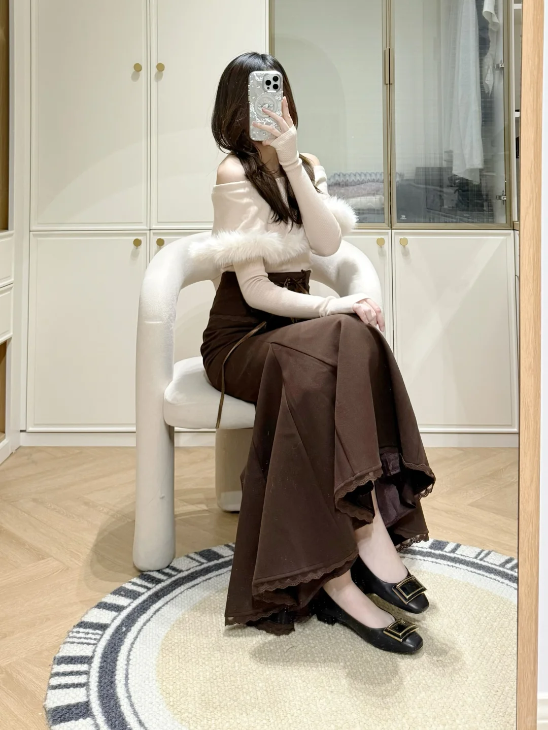 只有强者才配进入我的衣橱（秋冬美女感长裙）