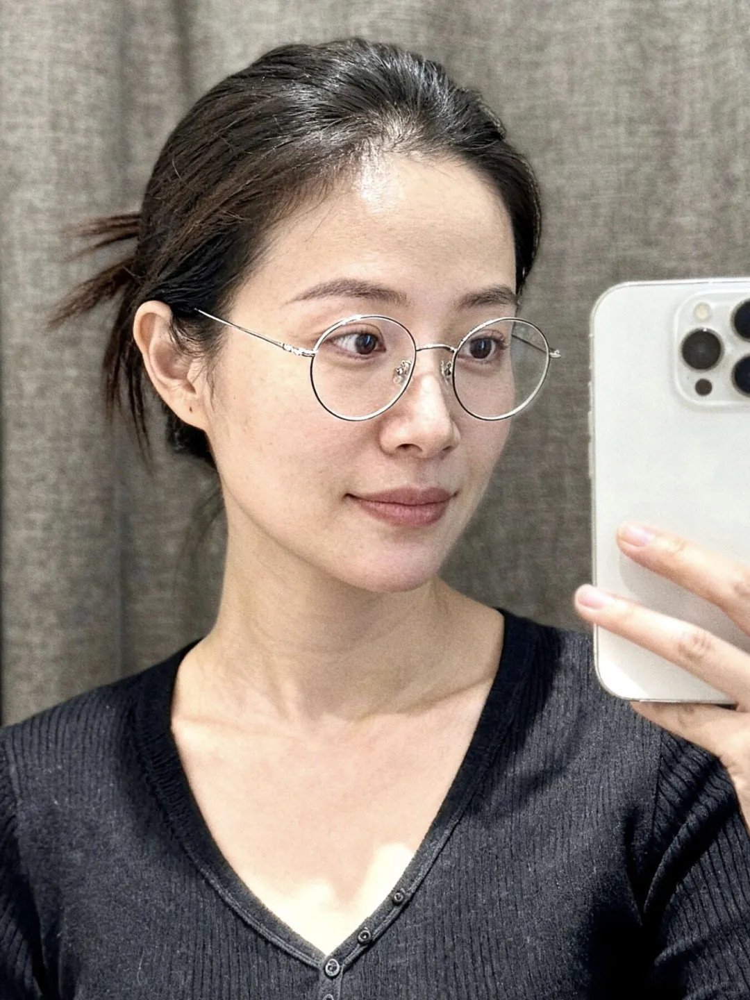 少妇味的素颜照，看起来超过40 了吗❓❓