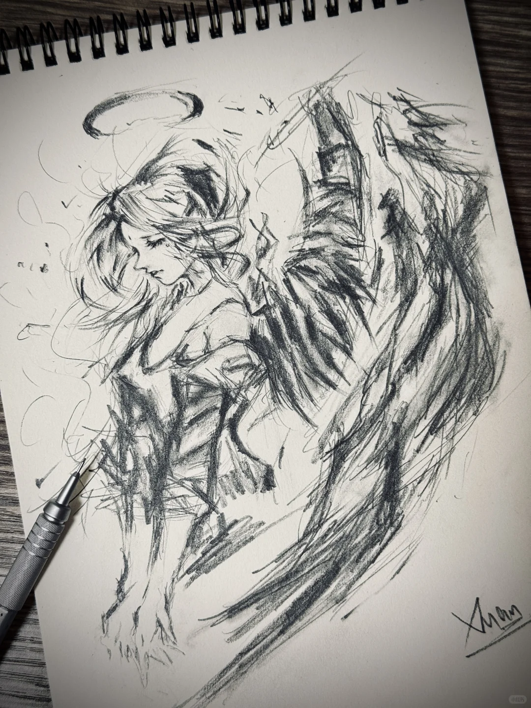 Sketch | 坠落的天使🪶