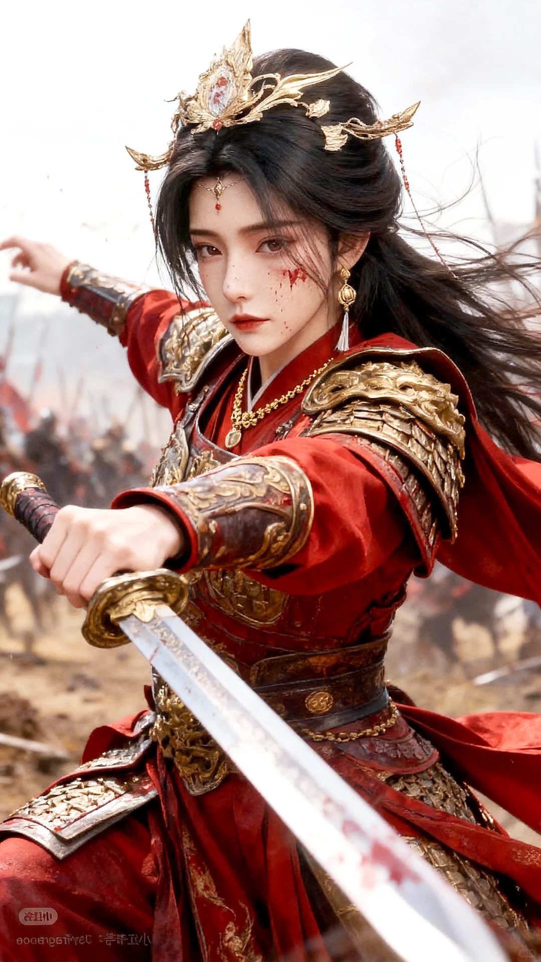 国漫女神｜姚惜雪仙逆妖将神装幻想动漫壁纸