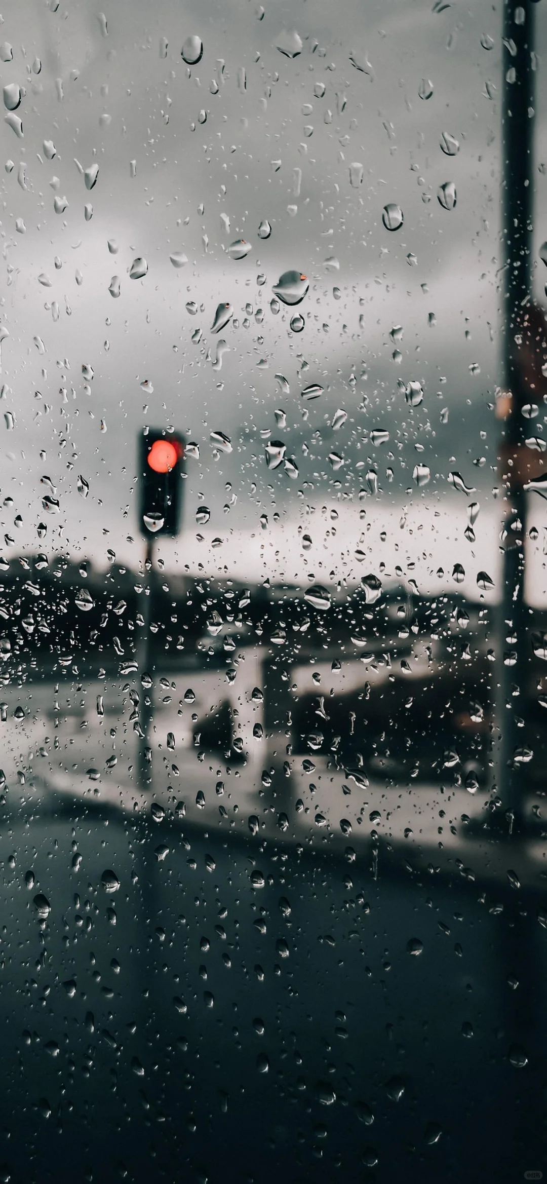 爱惨这组小众质感的隔窗雨景壁纸了！！！