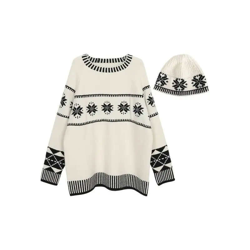 送你一件红人馆毛衣女款2025新款冬季