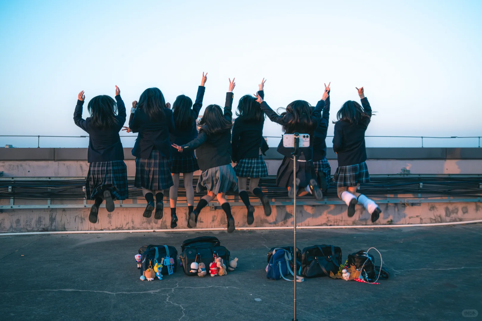 “青春在阳光下跃动！”JK氛围感日系群像