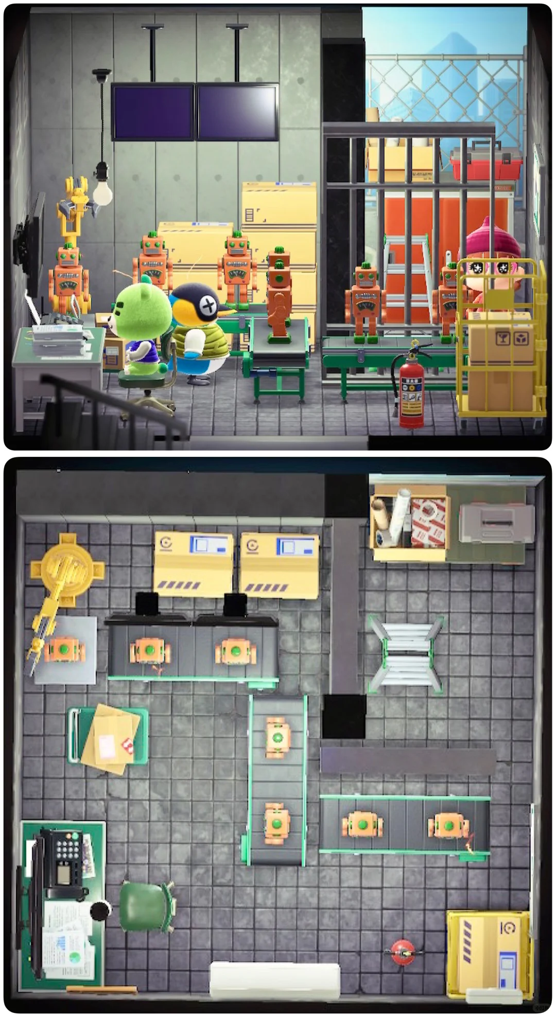 动森dlc 罗斯&宪熊～小小工厂 189