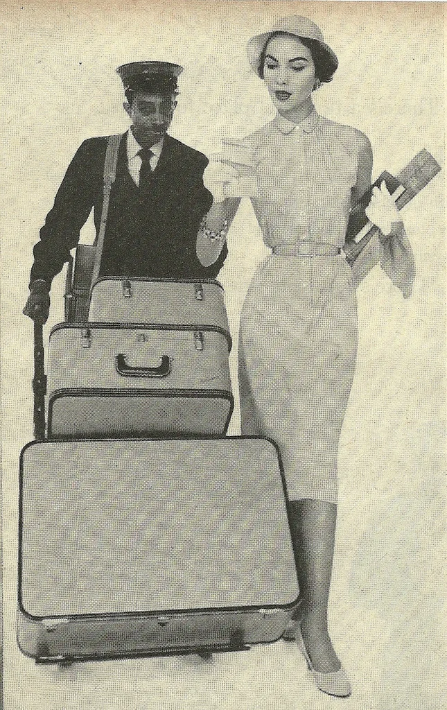 复古时装画报分享、复古穿搭分享