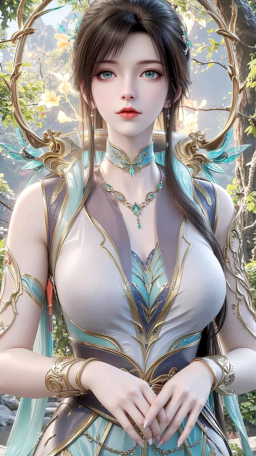 女神壁纸｜青鳞斗破苍穹手机动漫手机壁纸