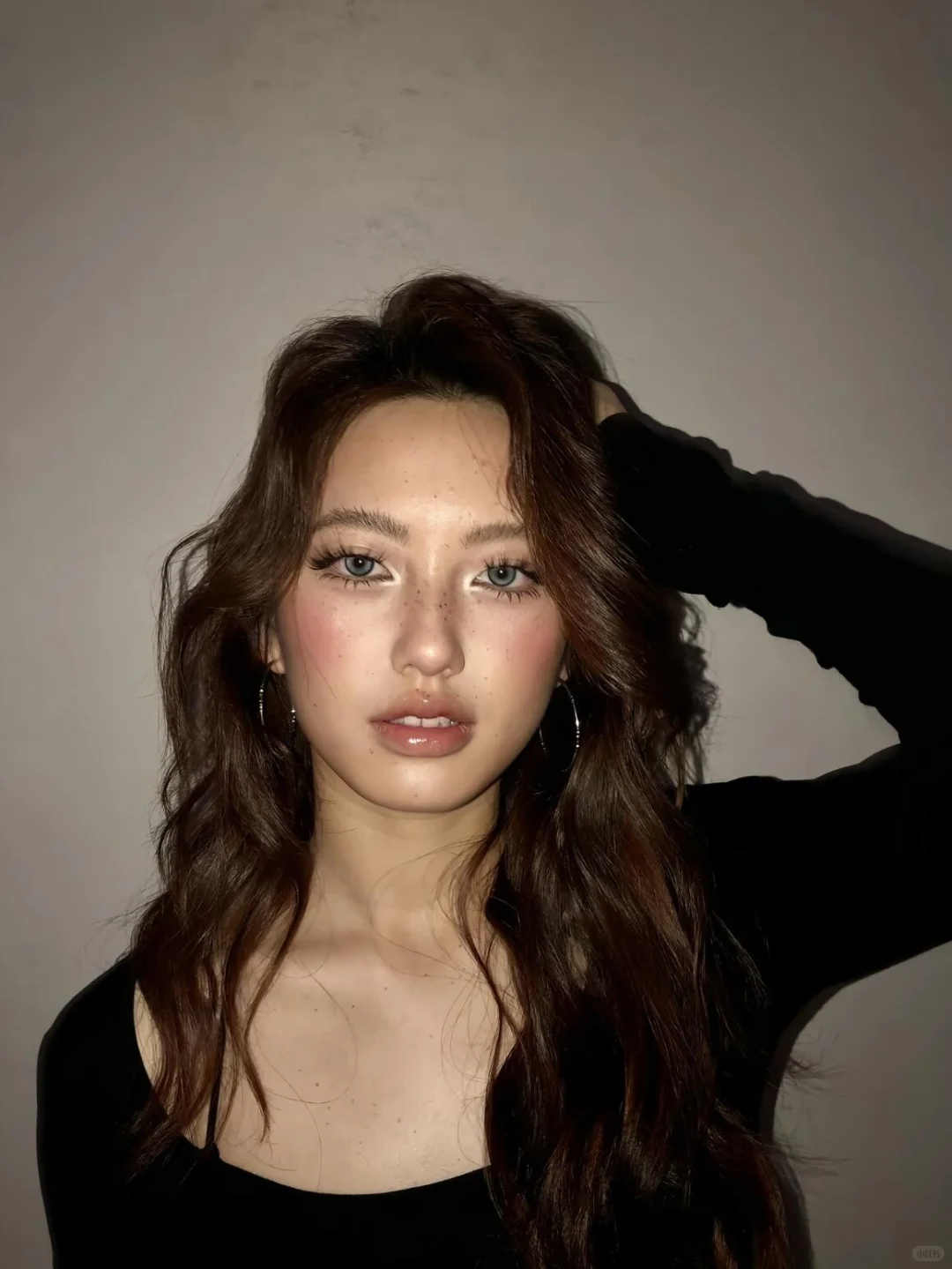 方圆脸一定要尝试的轻欧美亚裔妆造🪞