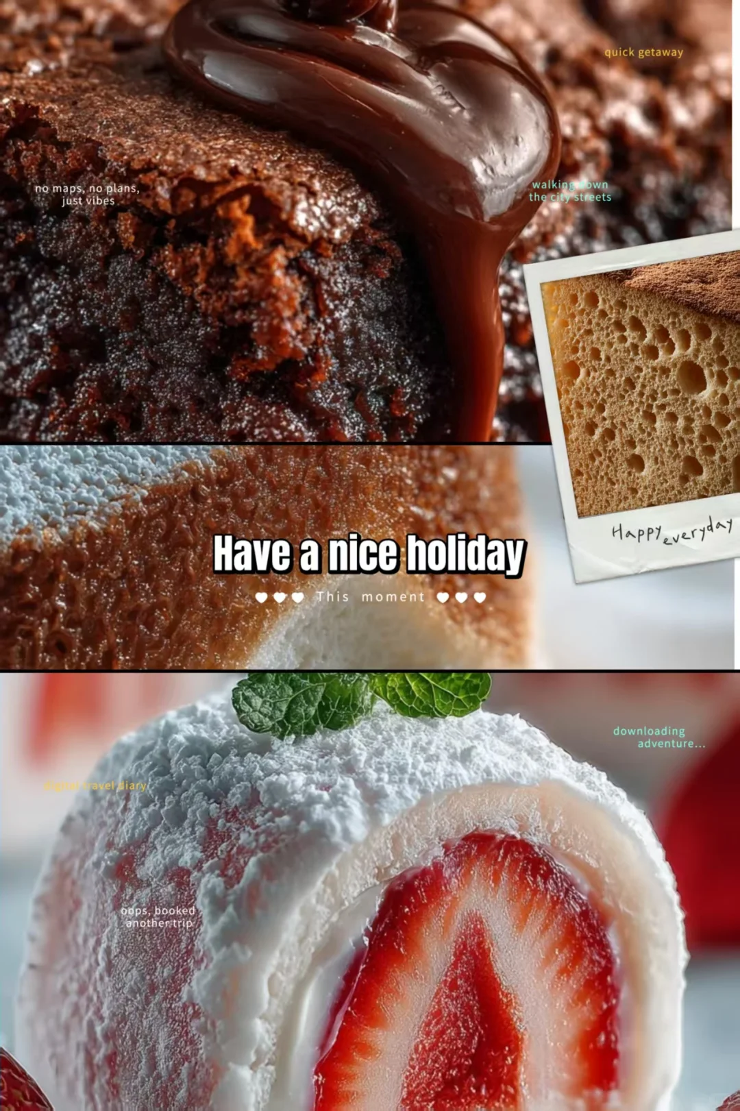 壁纸分享｜甜品的治愈