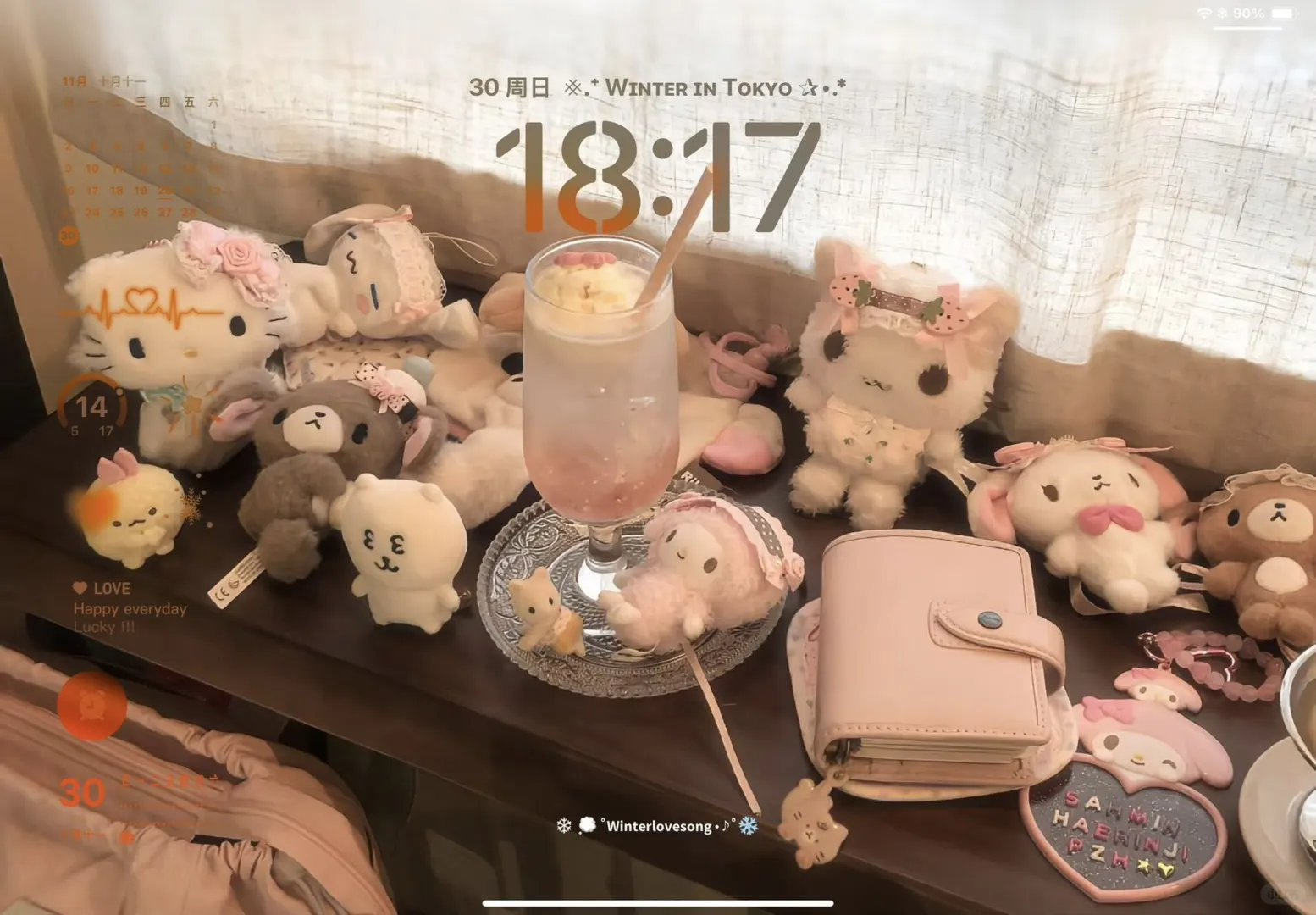 冬日可爱风iPad壁纸~