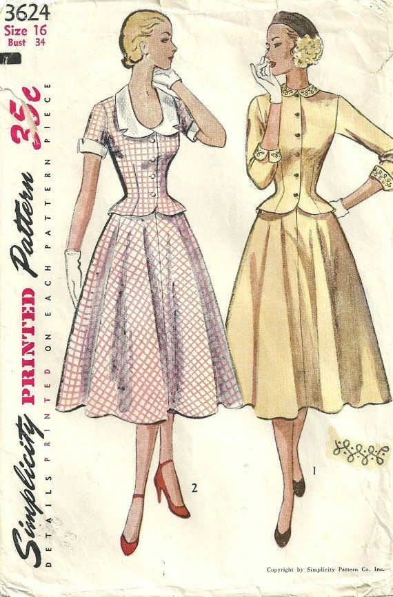 1950年代美国女性穿搭