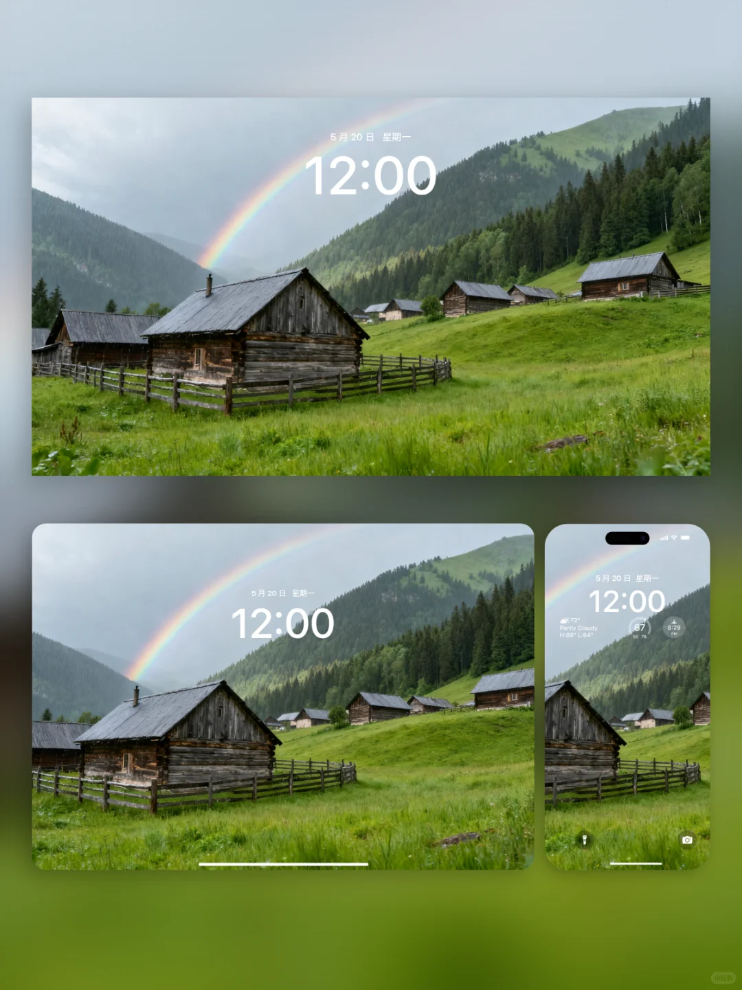 电脑壁纸 A-10山野小屋