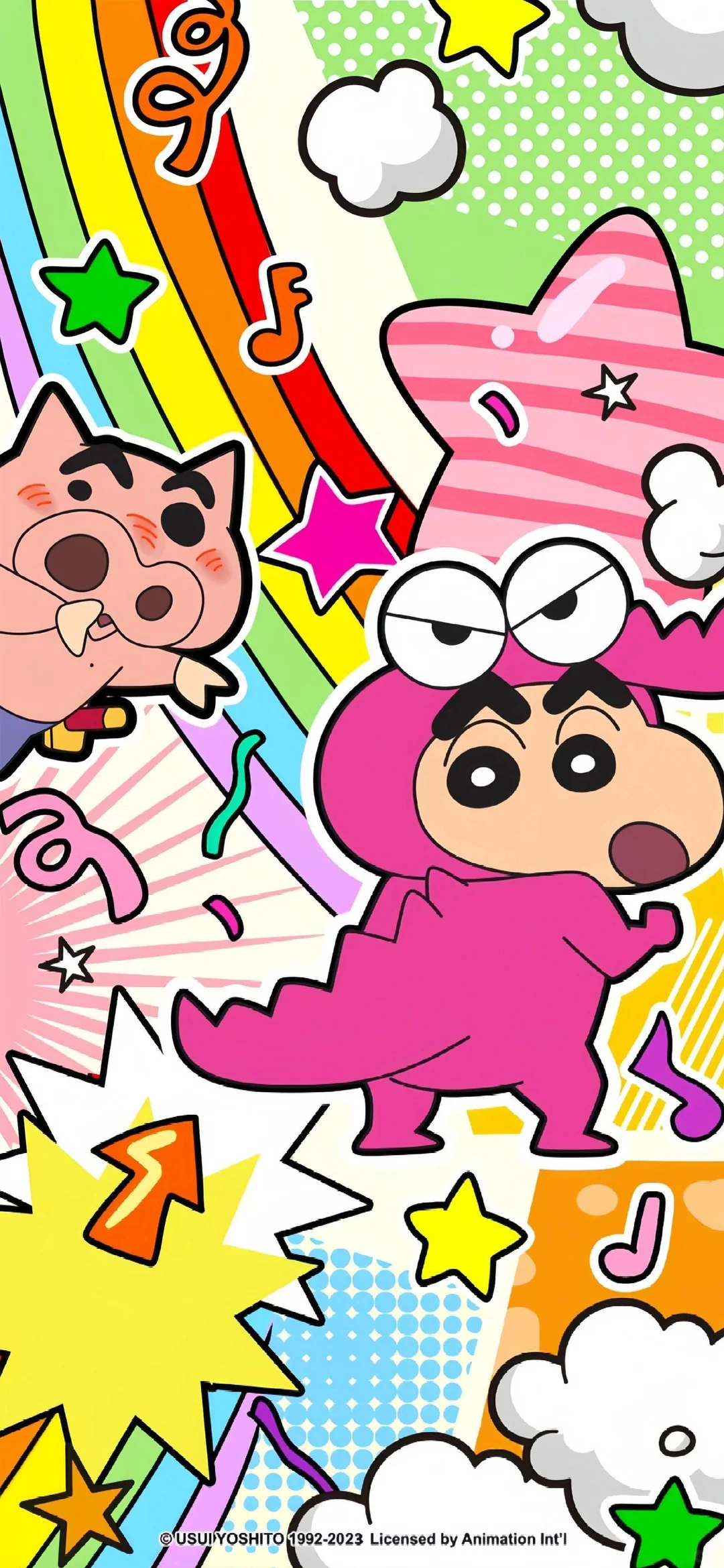 蜡笔小新可爱套图壁纸