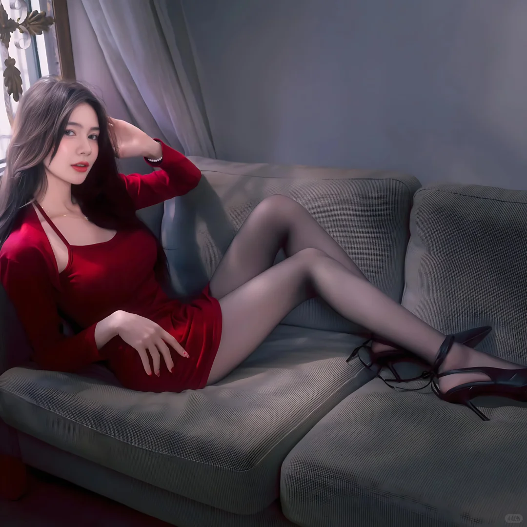 最近都爱拍红色，氛围感满满