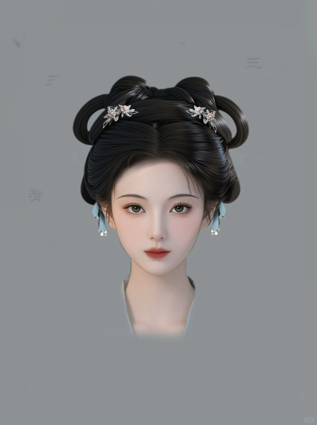 装扮电子头模-架空版浣碧（9套造型）