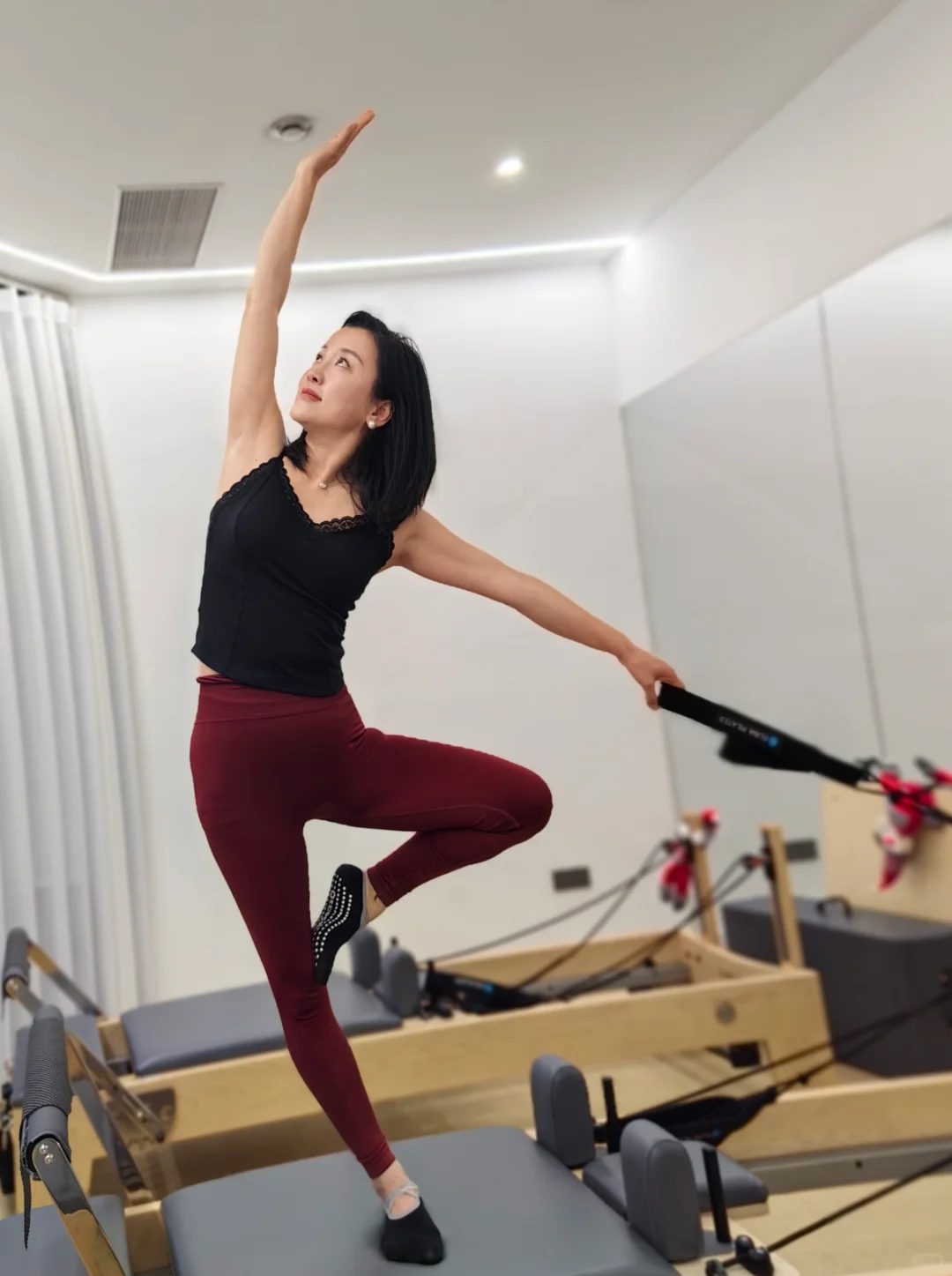 46岁老阿姨跑步四年，力量训练几个月背薄了