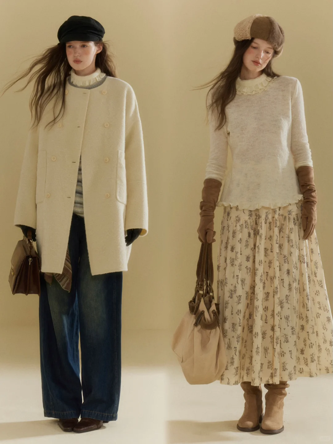 穿搭灵感：法式复古文艺知识分子风