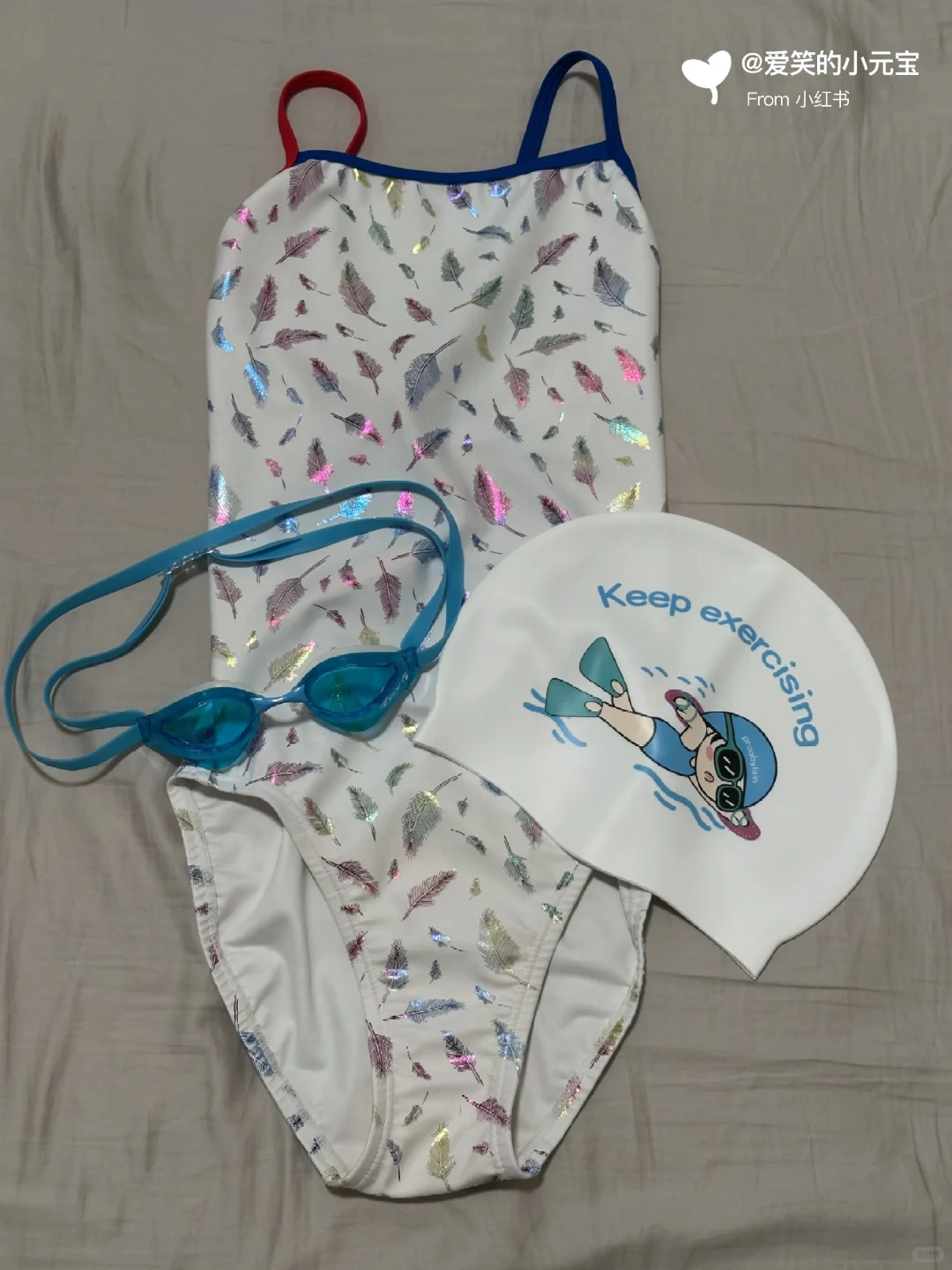 游泳比赛日🏊🏻‍♀️OOTD