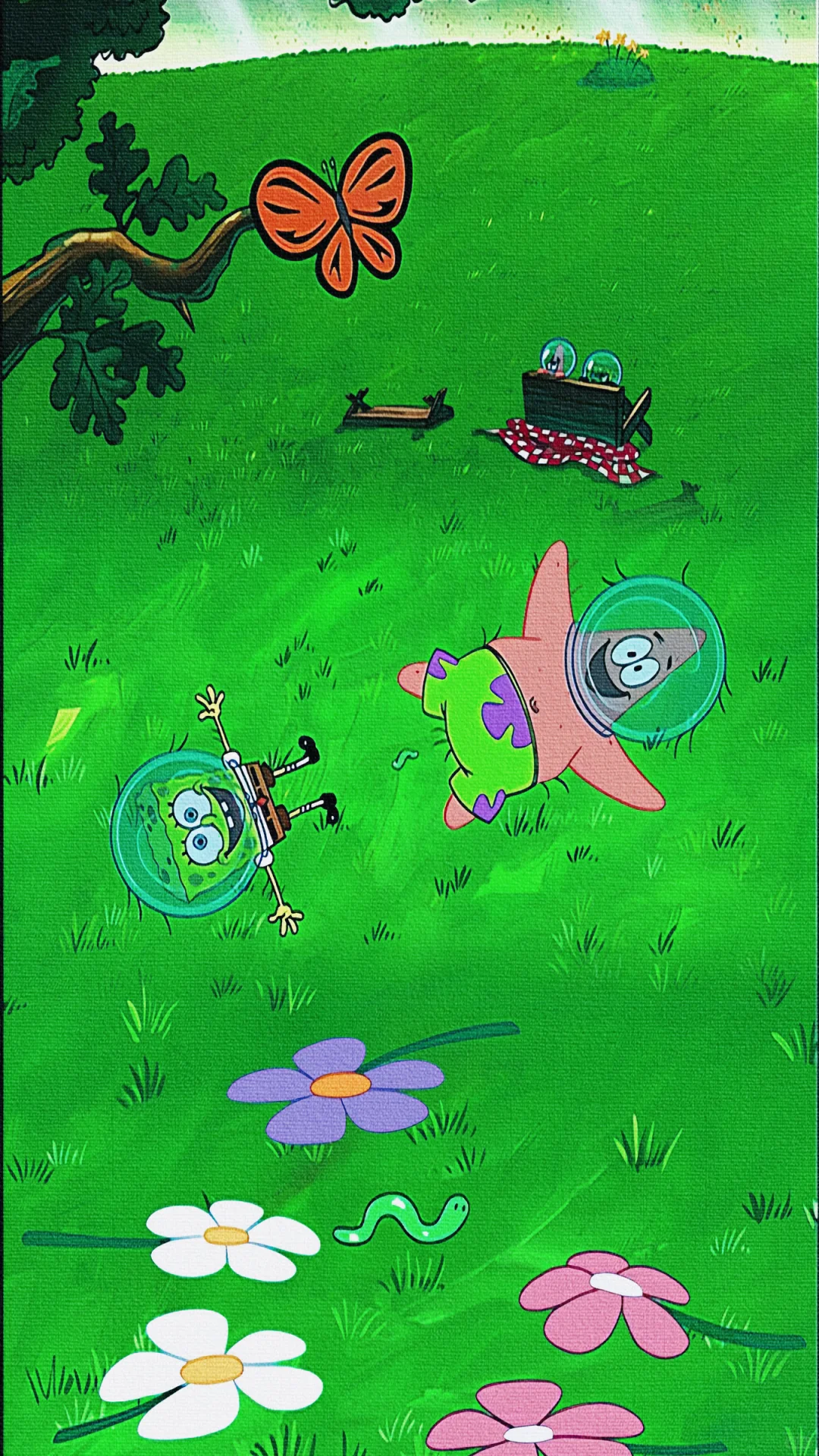 海绵宝宝护眼壁纸✌︎' ֊'