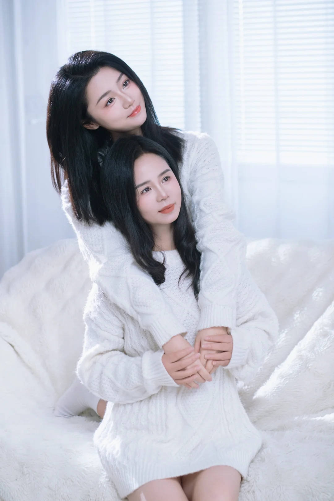 母女写真-当然要拍照记录啦