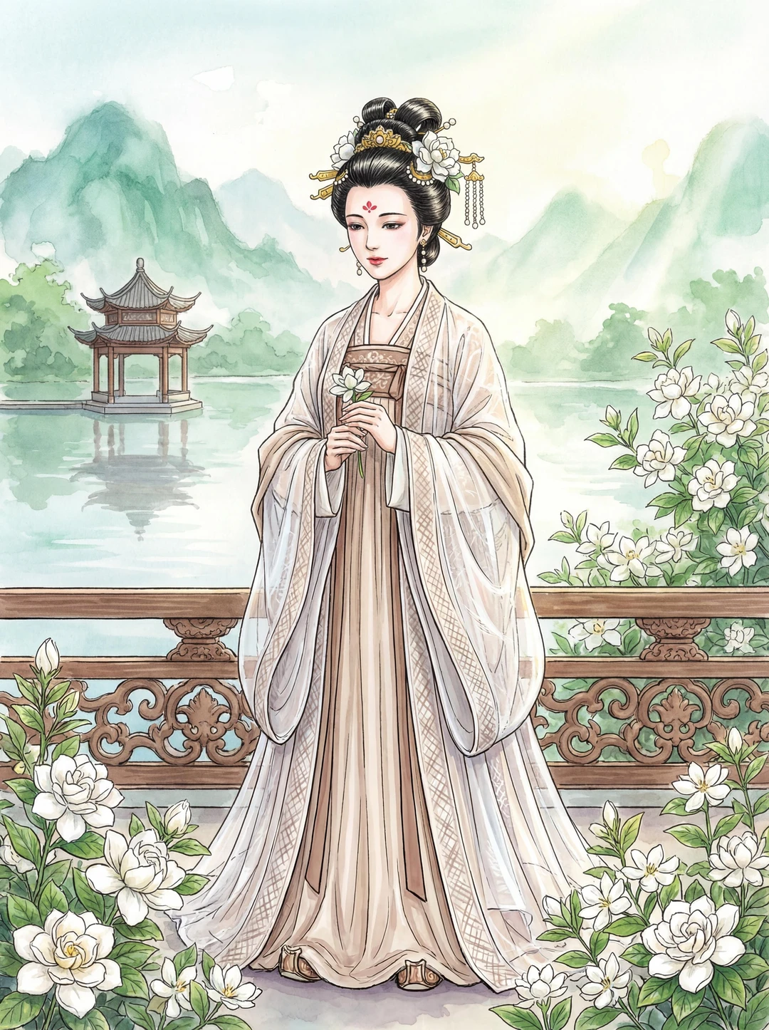 红楼金钗绝美立绘，这谁顶得住啊！😍