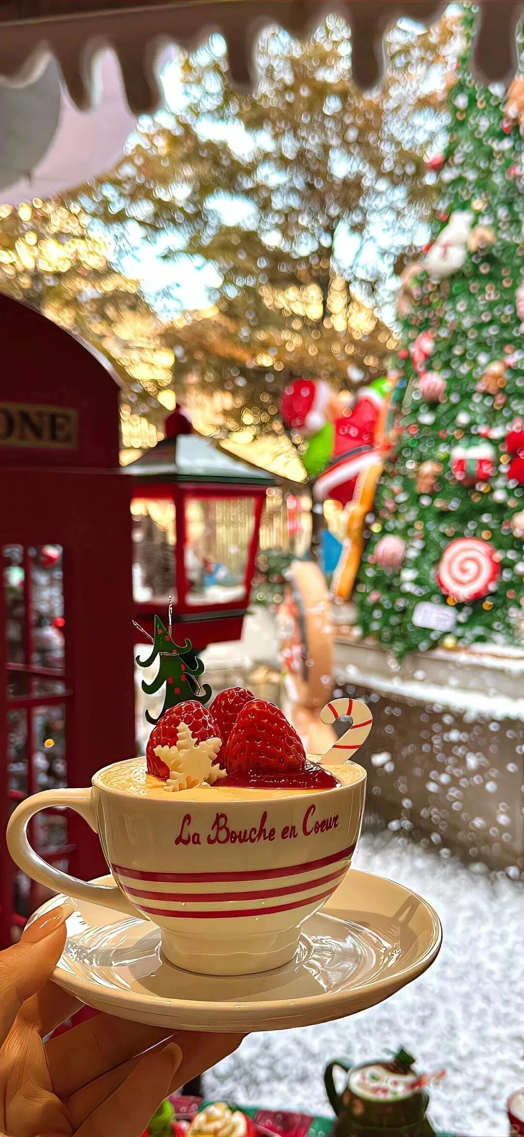 手机壁纸 | 想和心爱的人一起过圣诞🧚🏻‍♀️