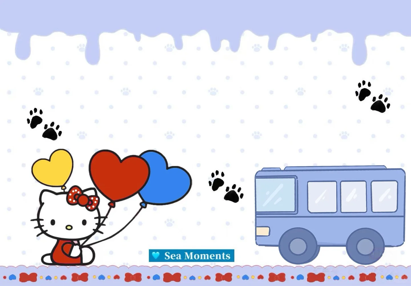 草莓🍓Kitty｜平板壁纸套图