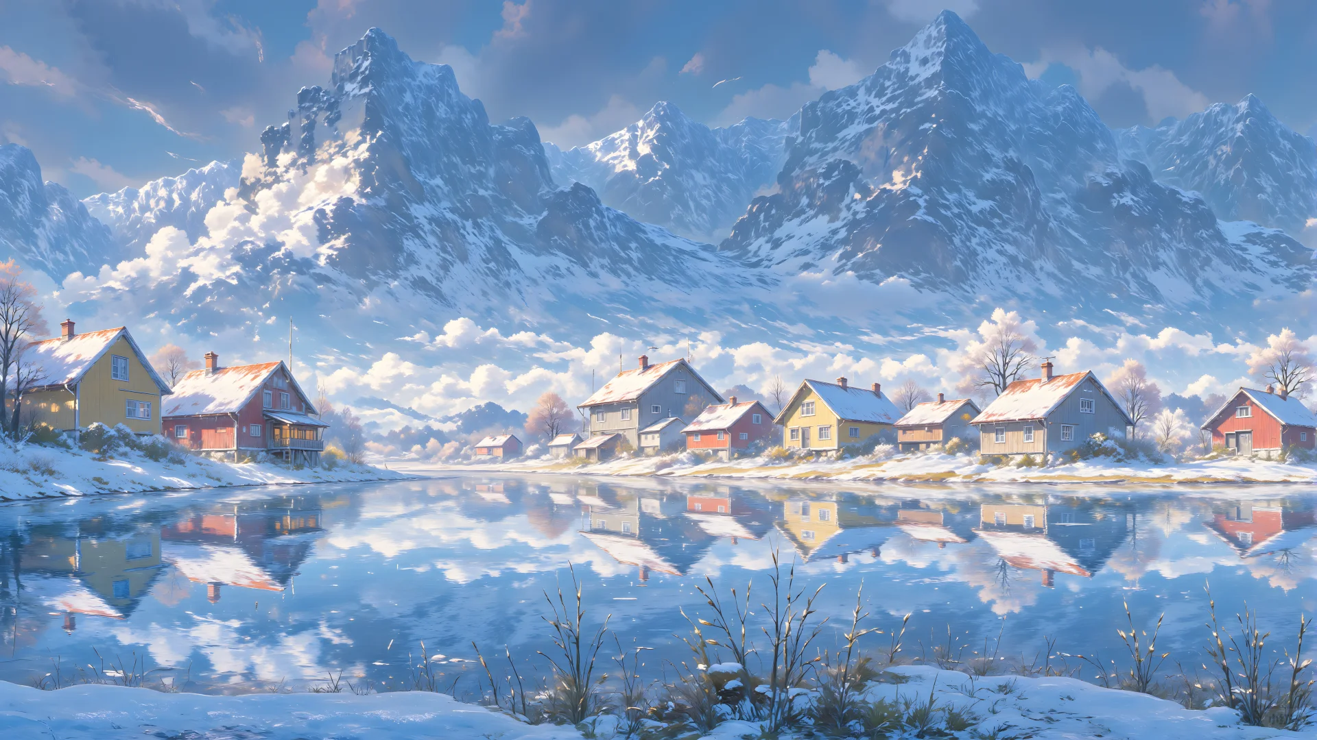 电脑壁纸 033-雪村