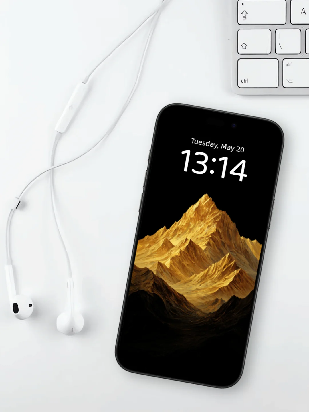 暴富壁纸 l 金色山脉