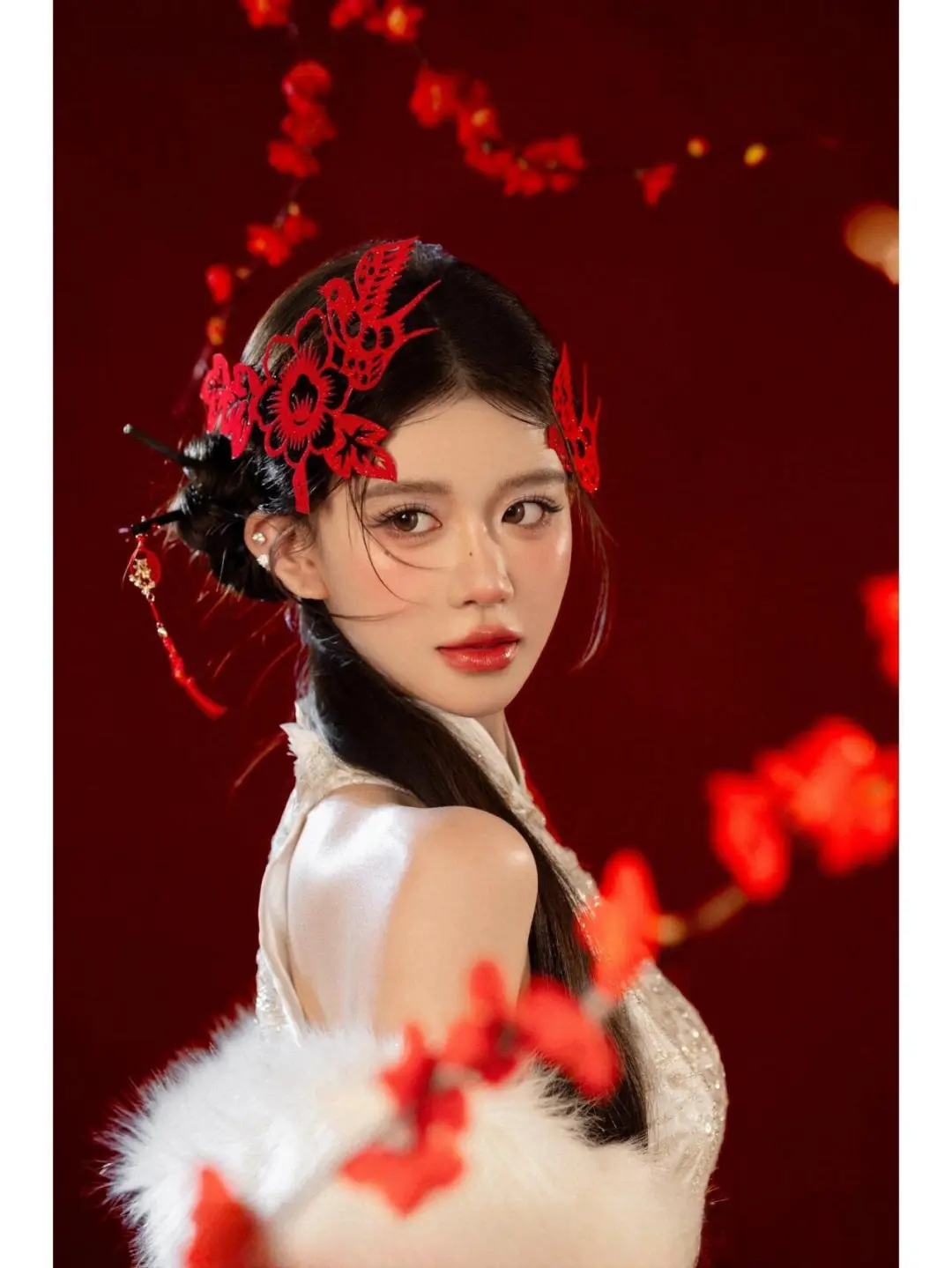 爆改女明星‼️全网爆火的新年写真🔥好绝