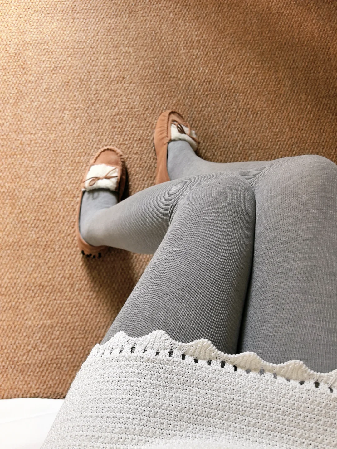 175大长腿可穿的灰色裤袜！！！