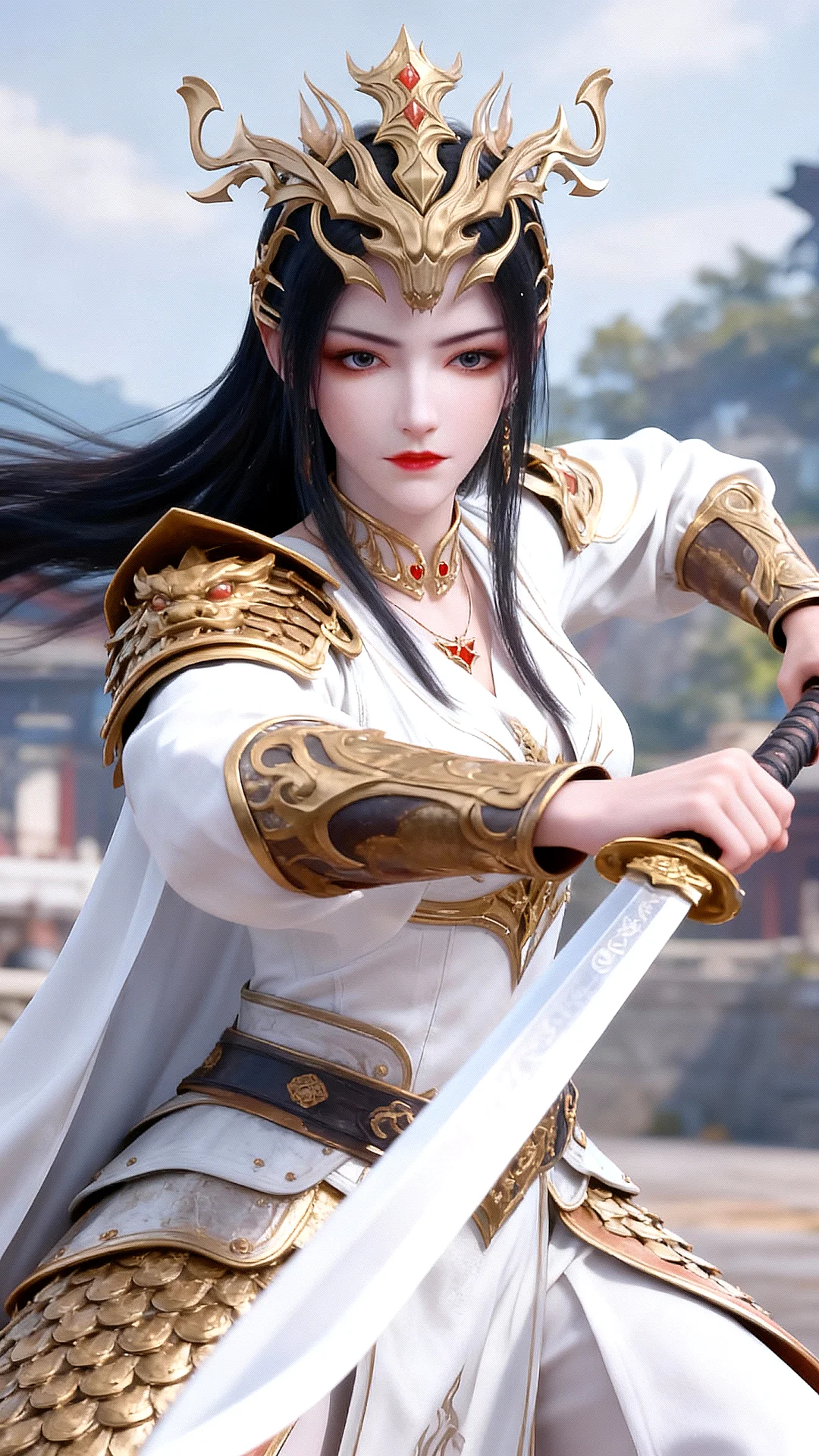 国漫女神｜美杜莎斗破苍穹动漫高清壁纸将军