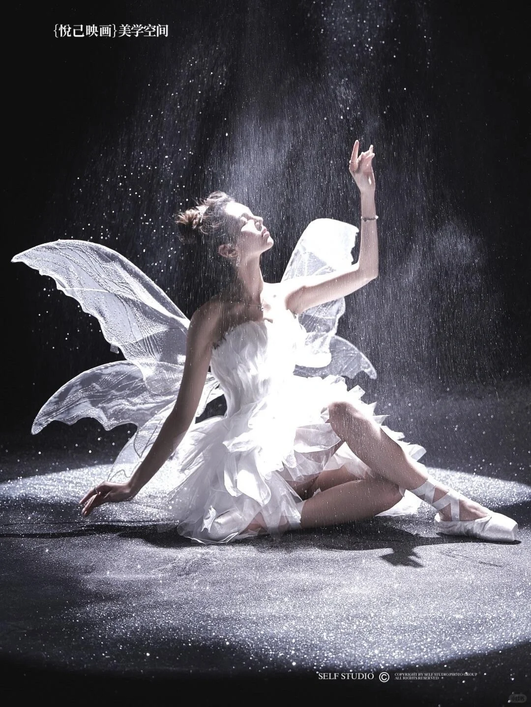 快看❗天使降临人间✨逆光而来太绝了