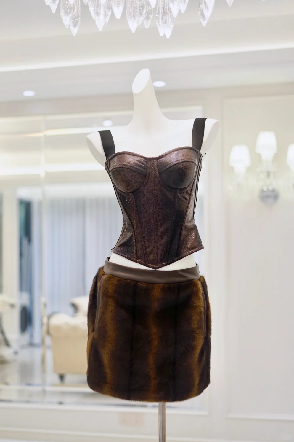 蛇纹胸衣=性感作弊神器🤎腰臀比封神