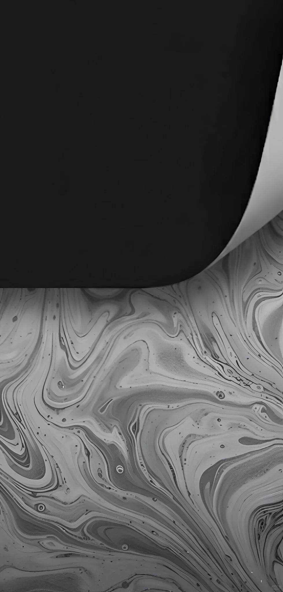 一组超好看的黑白壁纸来啦！