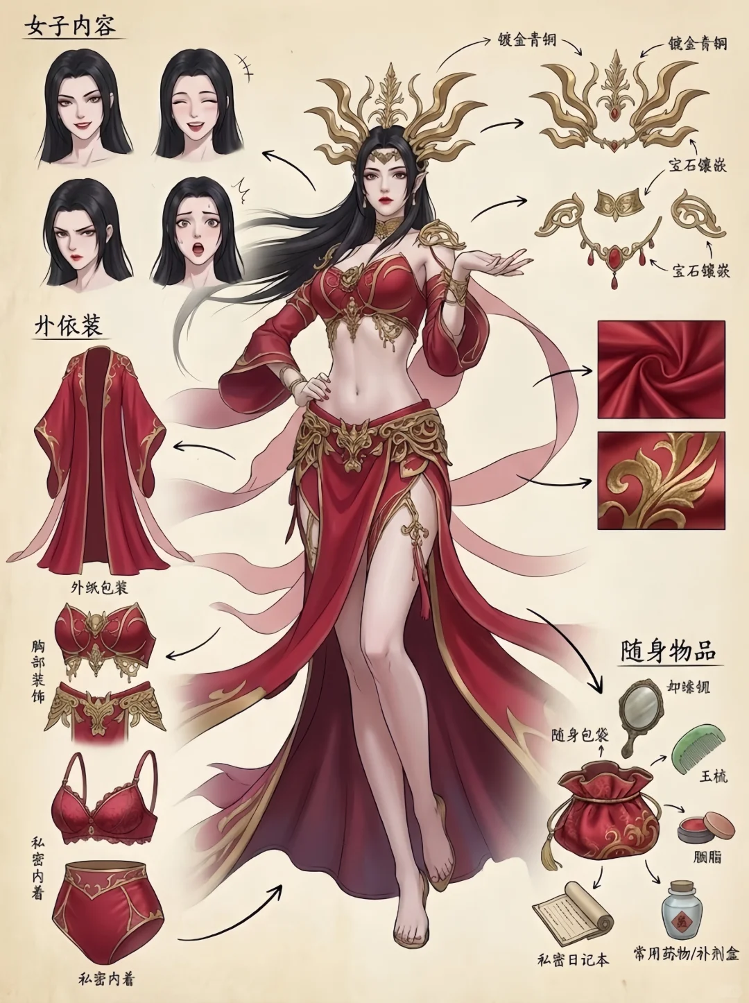 🔥斗破苍穹六大美女角色图，谁是你的NO.1