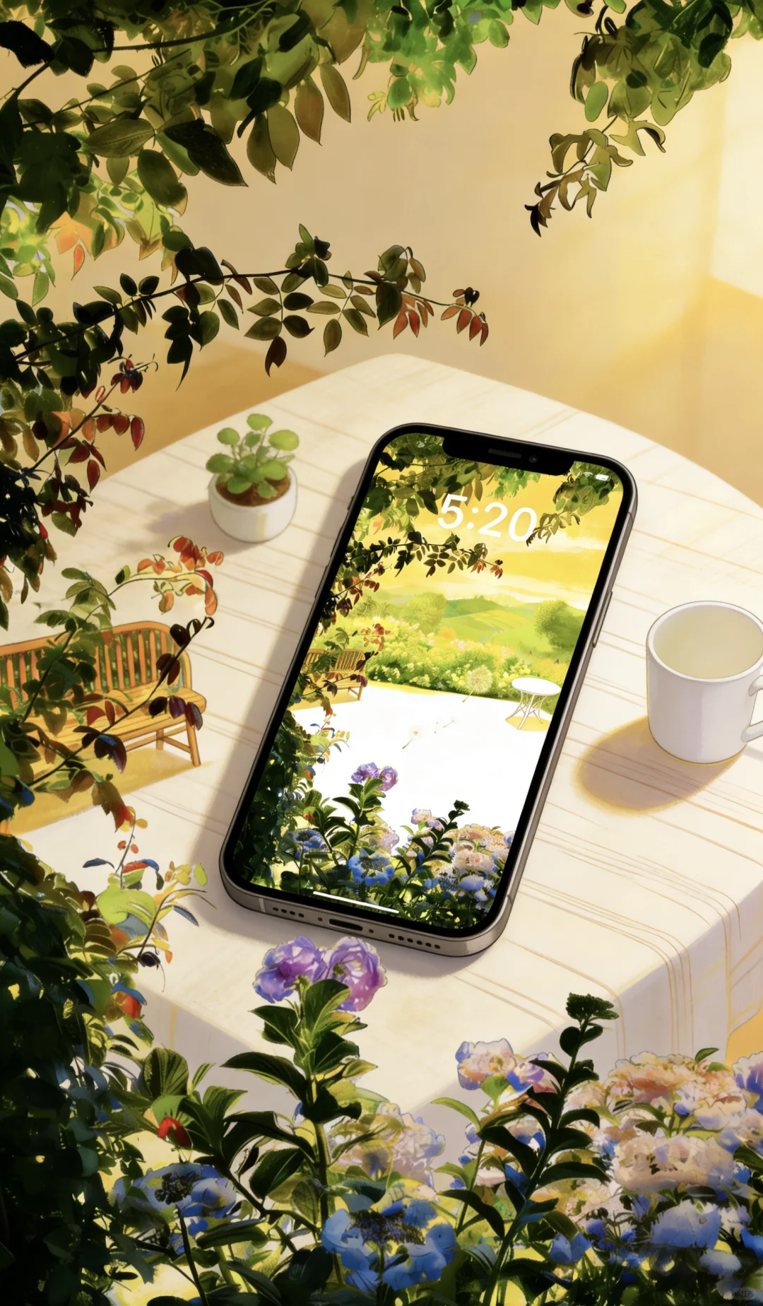 我太喜欢这个壁纸了！！！🌳