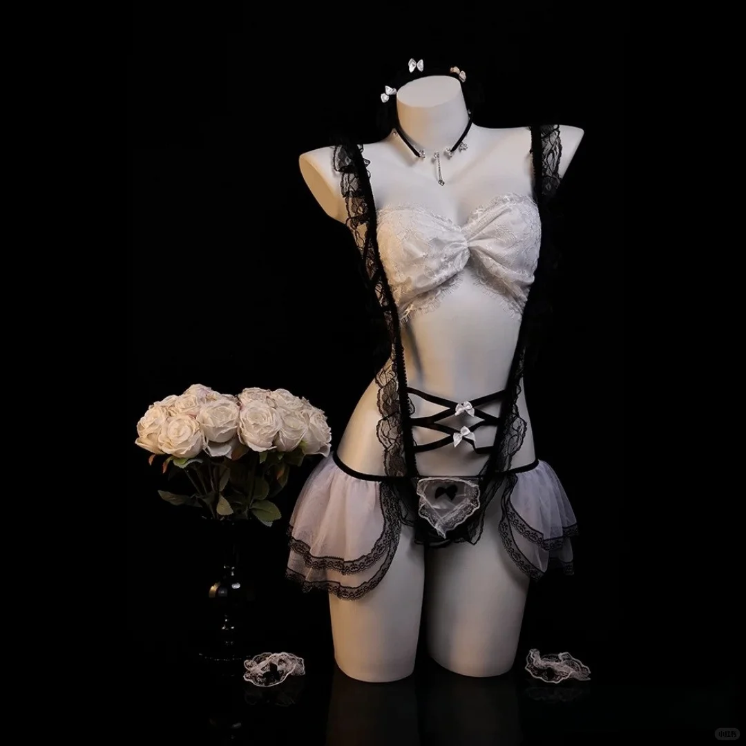 这件女仆蕾丝内衣！男朋友看到直接愣住3秒