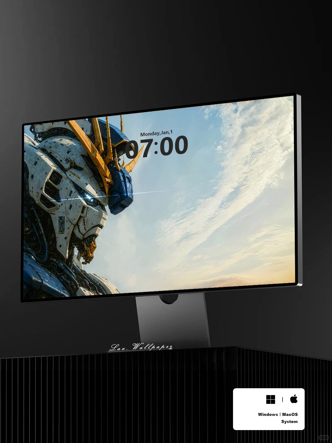 Windows/MacOS 4K高清电脑分区壁纸丨机甲